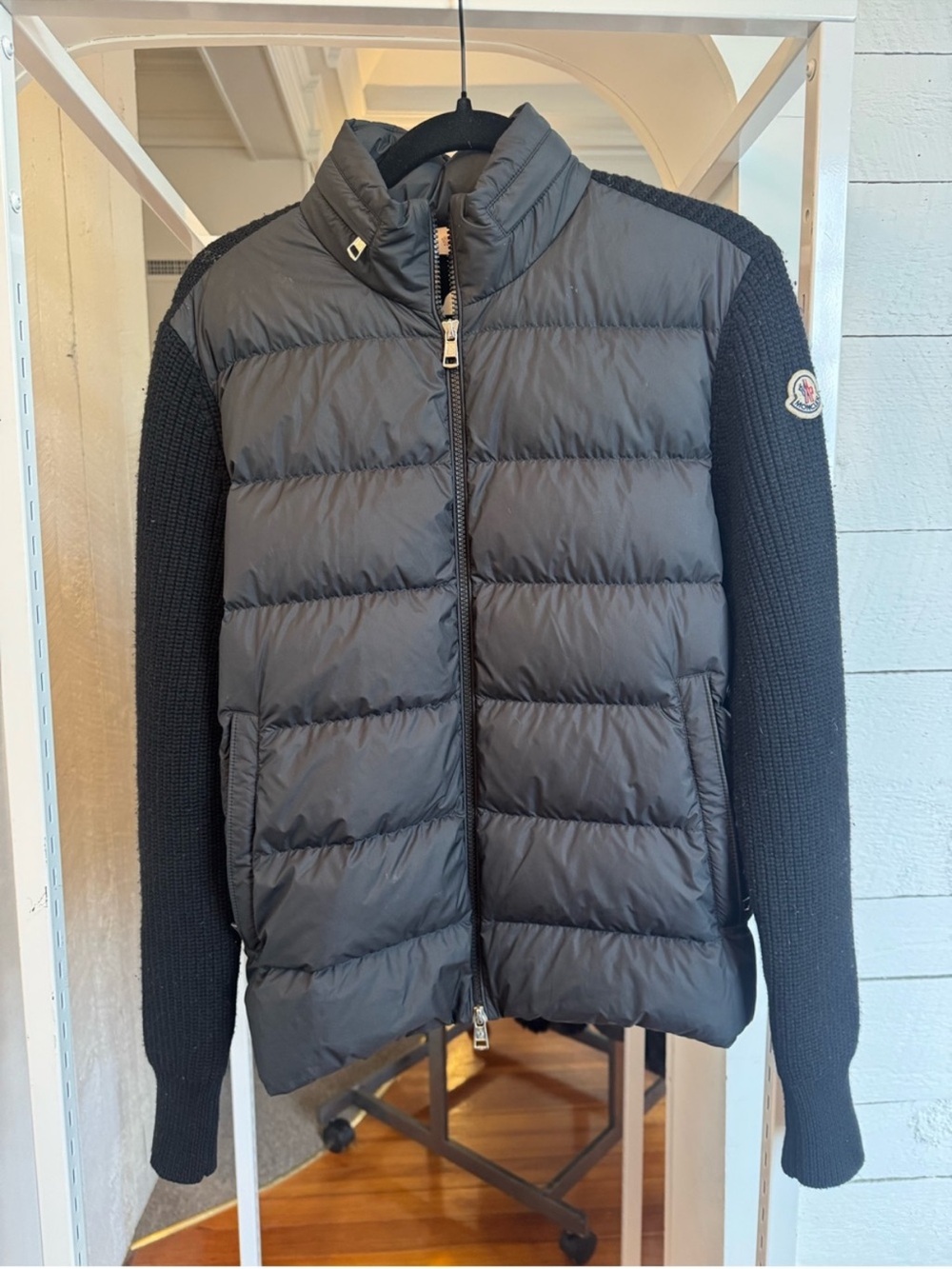 Moncler Black Puffer Jacket